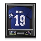 Exclusive Memorabilia Chelsea 2020-21 Trikot signiert von Mason Mount. Deluxe-R