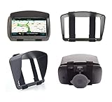 Digicharge Sonnenblende Blendschutz für TomTom Go Classic 6'' Discover 6'' Premium 6' Basic 6 Zoll GO Essential 6' 6200 620 Camper Professional 6250 Start Via 62 Garmin DriveSmart 66 Zumo XT Tread GPS