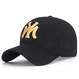 Frühling Herbst Mode Outdoor Sport Frauen Baseballmütze Brief Herren Damen Caps Hip Hop Hysteresenhut -Gold Embroidery-One S