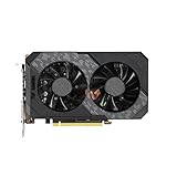 Computer Diskrete Grafikkarte GTX1660S O6G DDR6 192Bit Grafikkarte 1530-1815MHz Kernfrequenz DVI DP HDMI PCI Express 3.0 16X Praktisches Computerzubehör für Desktop-PC-Sp