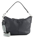 FREDsBRUDER Tasche MIDI HOBO mit Label-Applikationen D