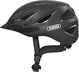 ABUS URBAN-I 3.0 Fahrradhelm, Schwarz (Titan), M (52-58 cm)