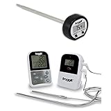 SmokeMax BBQ Set 1 - Funk Grillthermometer Smoke Max 2 (2 Fühler/2 Probes) + Smoke MAX Grill Digital T