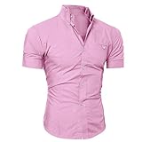 Herren Casual Button o Neck Pullover Kurzarm t-Shirt top Bluse 17en Women pro Pattern Kanye Kids See Ghosts Long Sleeve 100% Organic Cotton original t. (10er Pack) jjecorp