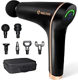 Massagepistole, 10 Geschwindigkeiten Handheld Muskel Massage Gun, Percussion Massagegerät mit 6 Massageköpfen für Körper Muskel Massage Schmerzlinderung Fitness Erholung