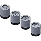 shjjyp Schwingungsdämpfer Waschmaschine 4 Stück Universal Antivibrationsmatte Antirutschmatte rutschfeste Anti Vibrationsdämpfer Vibration Dämp