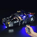 PROTOY LED Beleuchtungsset Licht Set Kompatibel mit LEGO 76239 DC Batman Batmobile Tumbler (Nicht Enthalten Lego Modell) - RC V