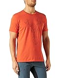 Salewa Herren Big Deer Dry T-Shirt, Mehrfarbig (Red Orange Melange), XL