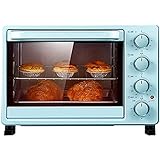 QQW Tabletop Electric Ofen 25L Ofen Haushaltsbrotmaschine 60-230 ℃ Temperatursteuerung 60 Minuten Timer Einfache Bedienung Küche Kochen Werkzeug