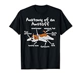 Anatomy Of An American Staffordshire Terrier Geschenk T-S