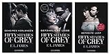 E L James-Set: 'Geheimes Verlangen' + 'Gefährliche Liebe' + 'Befreite Lust' (Fifty Shades of Grey, Band 1–3)