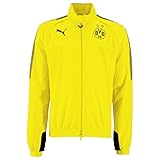 PUMA Herren Borussia Dortmund Stadium Vent Thermo-r Jacke, gelb/Schwarz, XL-56/58