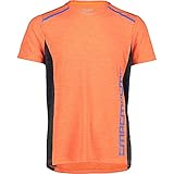 CMP Herren Melange T-Shirt, Flash orange, 48