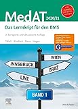 MedAT Humanmedizin/Zahnmedizin 2020/2021- Band 1: Das Lernskript für den BMS - Mit Zugang zu Lernskript.get-to-med.com (MedAT Set Band 1+2)