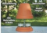 Teelichtofen Modell 'Original' - Bauanleitung inkl. Materialliste & Maße: Kreativ-Bastelstub