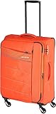 Travelite Extrem leicht: „KITE“ – sportlich-klassische Trolleys, Trolley-Reisetaschen und Bordtaschen Koffer, 64 cm, 67L, Orang