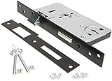 KOTARBAU® Einsteckschloss 90x63mm Links mit BB-Schlüssel Einlassschloss für Tore Tü