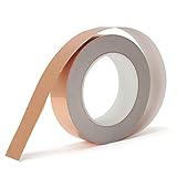 2 Stück 30mm x 30m Selbstklebend Kupferblech Klebeband Kupferband Kup