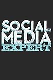 Social Media Expert: Notebook A5 Size, 6x9 inches, 120 lined Pages, Influencer Trendsetter Social Media Exp