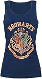 Harry Potter Hogwarts Girl-Top dunkelblau S