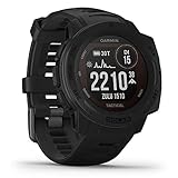 Garmin Instinct Solar Tactical - robuste GPS-Smartwatch mit taktischen Funktionen und Solar-Ladelinse für bis zu 54 Tage Akku. US-Militärstandard, wasserdicht bis 10 ATM, Sport-/Fitnessfunk