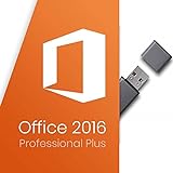 MS Office Professional Plus 2016 + Aktivierungsschlüssel 32/64 Bit für 1 PC mit USB-Stick Deutsche V