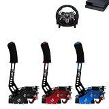 For Rennspiele G295 / G27 / G29 / G920 T300RS PS-4 + PC-USB-Handbremse + Clamp Logitech Bremsanlage Handbremse Auto-Ersatzteile Für die Fahrzeugbremse (Farbe : G920 Black)