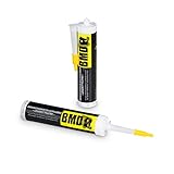 2x BMD – mur 310ml bauelastischer Ausschlusskleber Dichtkleber Folienkleber Dichtmasse 310 ml für Anschluss von Dampfsperrfolien, Dampfbremsfolien, Dampfbremse, Dampfsp