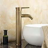 Antik Messing Wasserhahn Bad Messing Mischbatterie Einhebel Einloch Aufputz W