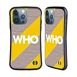 Head Case Designs Offizielle The Who Gelbe Diagonale Streifen 2019 Album Hybride Handyhülle Hülle Huelle kompatibel mit Apple iPhone 13