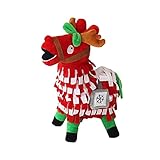 Pony Plüschtier-Spielzeug - Beute-Supply-Llama-Plüsch-Stofftier-Spielzeug-Puppe für tolle Spielfans, weiche Firgure-Videospiel Troll-Stash-Tier Alpaka-Mädchen für Kinder - 10 in ( Color : Christmas )