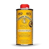 Hermann Sachse Calendula Pflegeöl 250ml | wirkungsvolles Öl für Küchenutensilien Küchenbrett Holz Küchenmöbel | Holzöl farblos für Holzflächen im Küchenb