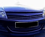 Kühler- Sport- Front- Rippen- Grill ohne Emblem Schwarz Eintragung