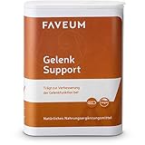 Faveum Gelenk Support - Gelenkkapseln hochdosiert mit Boswelia Weihrauch, Kurkuma Extrakt, Schwarzem Pfeffer - Nahrungsergänzung vegan - 60 Kap