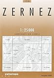 1218 Zernez: Piz Sarsura - Susch - Val dal Spöl (Landeskarte 1:25 000)