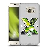 Head Case Designs Offizielle Zugelassen Xbox Minimalistische Grafik Series X Soft Gel Handyhülle/Hülle kompatibel mit Samsung Galaxy S7 Edg