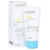 Eubos | HAUT RUHE Sonnenschutz CremeGel LSF 30 + UVA | 50ml | für empfindliche und trockene Kinder- und Babyhaut | Für emp