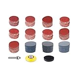 Schleifwerkzeuge 183 stücke 2inch Schleifpapier Grit 60-7000 mit Haken & Schleife Schleifmittelschleiferpapier Verwendung for Polierwerkzeuge Schleifscheibe Hochwertige Werkzeuge ( Color : 183pcs )