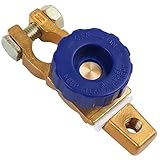 Bolatus Batterietrennschalter Batterie trennschalter 12V/24V Batteriehauptschalter Autobatterie Schalter Batterieschalter Hauptstromschalter für Auto Truck Boot Fahrzeug