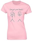 BTS Apparel Damen T-Shirt Rosa Pink