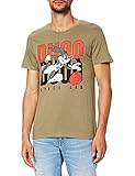 Looney Tunes Herren MESPJ2MTS021_K T-Shirt, kaki, L