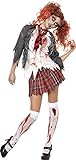 Smiffy's 32929XS High School Horror-Cheerleader-Zombiekostüm, XS, g