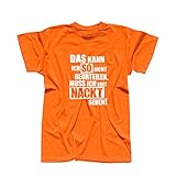 T-Shirt Kann ich so Nicht beurteilen muss ich nackt sehen 13 Farben Men XS - 5XL Fun-Shirt Spaß lustige Sprüche Party Malle Anmachspruch, Größe:S, Farbe:orange - Logo W