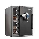 Master Lock SFW205GPCENGCSCHROUK Feuerfest SFW205GPC Sentry Safe Tresor [Feuer-& Wasserfest] [56,5 L] [elektronische Kombination] Für Ausweise, A4-Dokumente, Laptop usw