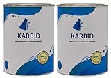 (1 Kg) Karbit (Kabit Kabitt karbitt Karbit Karbid Steine) nur 6% Staubanteil lang anhaltendes Gas (Karbid Lamp Lab Nr.26398837)(24h Sofort - Versand) (1,00 Kg)