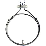 backofen Heißluft Heizelement Ringheizung 2000 W für Electrolux 357042405, Zanker, Privileg 01006480, 7164r481