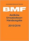 Amtliche Umsatzsteuer-Handausgabe 2015/2016
