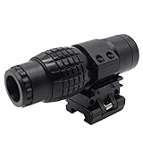 Zielfernrohr Visier,3x HD Reflexvisier Zielfernrohr Punkt Sight Für Sich Schnell Bewegende Ziele Sowie Normale Fotos,Schiene Visier Leuchtpunktvisier Punk