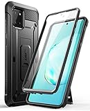 SUPCASE Outdoor Hülle für Samsung Galaxy Note 10 Lite (6.7') 2020 Handyhülle Bumper Case 360 Grad Schutzhülle Cover [Unicorn Beetle Pro] mit Integriertem Displayschutz und Ständer (Schwarz)