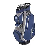 Wilson Xtra Cart Golftasche, Marineblau/Grau, OSF